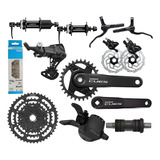 Grupo Shimano Cues 9 Velocidades Monoplato Bicicleta Mtb