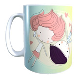 Taza Regalo San Valentín Dia Amor Enamorados Frase Felicidad