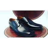 Zapato Negro Elegante Para Hombre - 100% Cuero