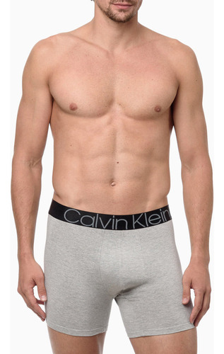 Cueca Boxer Cotton Ck Icon Mescla Calvin Klein Underwear