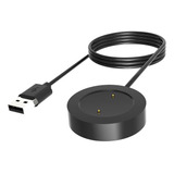 Carregador Cabo Usb Compatível Com Xiaomi Haylou Rs3 Ls04 Cor Preto