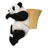 Estatuilla De Panda, Figura De Animal Creativa Para