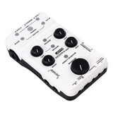 Mezclador De Micrófono Mixer Audio Power Y Teclado Usado De