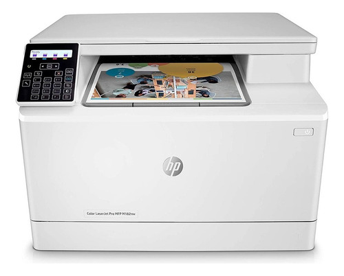 Impresora  Laser Color Hp M182nw Multifuncion Wifi Scaner