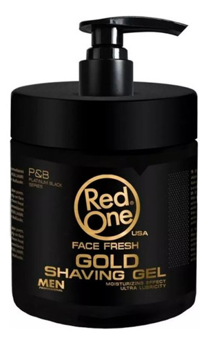 Red One Shaving Gel Gold 1000ml.