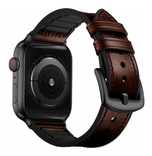 Malla Cuero Para Apple Watch (42/44mm) Ouheng [7wn1w77q]