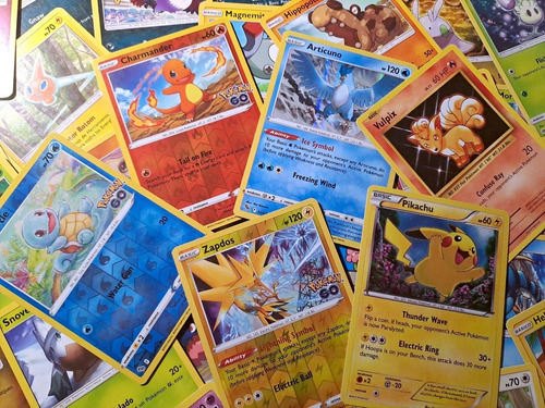 Pack 200 Cartas Pokémon Originales Con Raras + Envio Gratis!