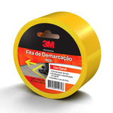 Fita Para Demarcaçao De Solo Amarela 50mm X 30m Scotch 3m Cor Amarelo