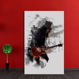 Cuadro Decorativo Moderno Slash Guns And Roses