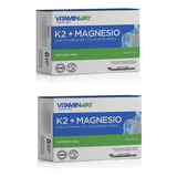 Vitamin Way K2 + Magnesio + D3 Y Colageno Pack X 2 (60) Caps