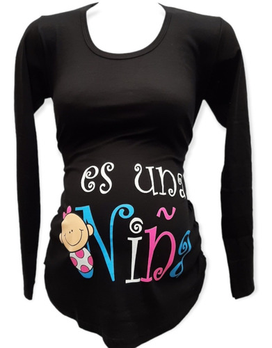 Ropa Para Embarazada, Polera Maternal. Baby Shower - Encinta