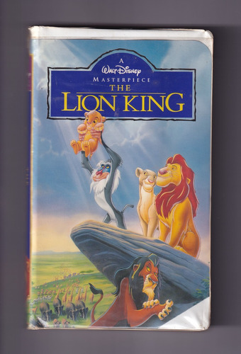 The Lion King Walt Disney Vhs Usado