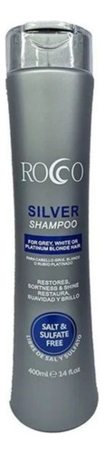 Rocco Shampoo Silver Cabello Gris Blanco O Rubio Platinado