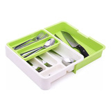 Bandeja Organizadora Ajustable Cocina Cajón Cubertero