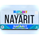 Nayarit Imán Refrigerador Placa Vehículo Souvenirs Recuerdos