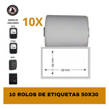Etiqueta 58x30 P/ Mini Impressora | E210 | Pt260 - 10 Rolos