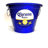 Balde De Gelo Personalizado Alumínio 3 Litros Cor Azul Corona Extra