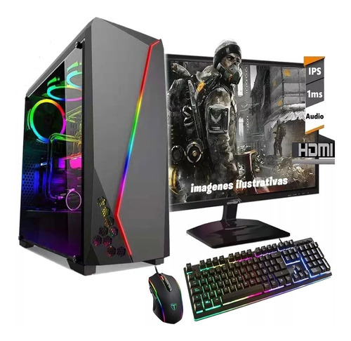 Pc Completa Armada Intel I5 8400 8va Ddr4 1tb Con Monitor 19 Widescreen