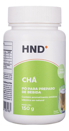 Chá Termogênico Em Pó Sabor Limão Hinode 150g