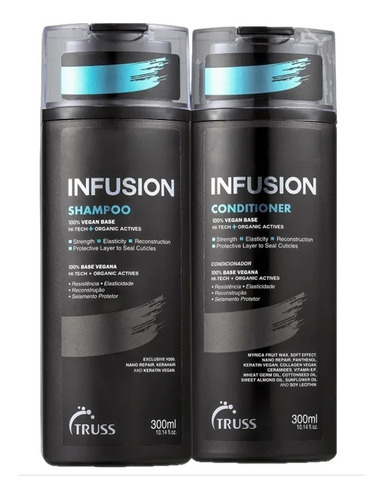 Kit Infusion Shampoo E Condicionador 300ml - Truss 