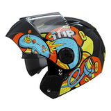 Casco Moto Niña O Niño Abatible Certificado Dot + Regalo