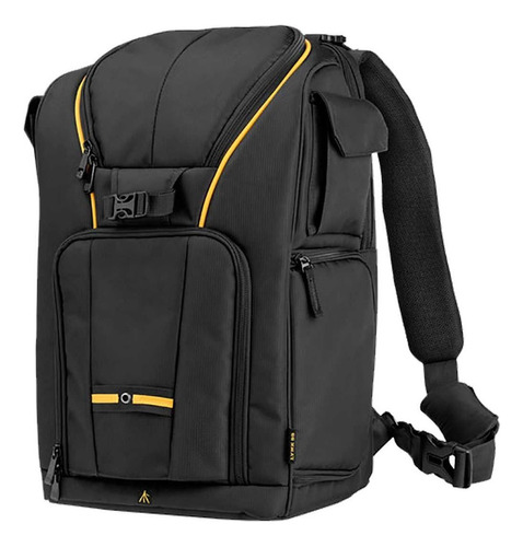 Mochila Bolsa Bag Filmadora Fotografia Nikon Protetora Preta
