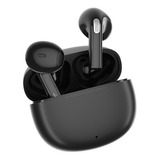 Auriculares Qcy T20 Bluetooth 5.3 Con Cancelación Enc Y Modo Juego, Color Negro