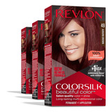 Tinte Permanente Para El Cabello Marrón Caoba 049