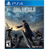 Jogo Final Fantasy Xv 15 Playstation Ps4 Míd Física Leg Ptbr