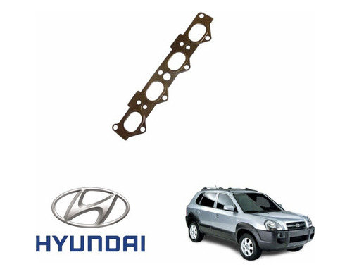 Empacadura Multiple De Escape Hyundai Tucson 2.0l Hyundai Foto 2