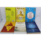 Lote 9 Livros Budismo A História De Buda Em Mangá + As Leis Do Sol +o Lama E O Economista + Signos, Zodíaco Meditação + Tao Transformação Da Mente  E Do Corpo