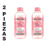 Agua Micelar Garnier Skin Active Con Agua De Rosas 400 Ml,2