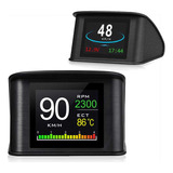 0 Display P10 Digital Hud Obd2: Consumo De Combustível Do