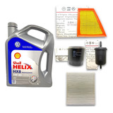 Kit Filtros Originales Gol Trend Suran + Aceite Shell 5w40