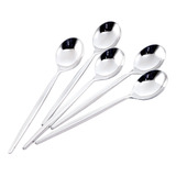 Set De 180 Cucharas Desechables Plateadas Ideal Para Event