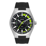 Relógio Orient Masculino Silicone Preto Mbsp1035 Gfpx