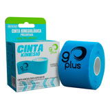 Cinta Kinesiológica Azul Go Plus 5m Pre-cortada