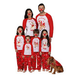 Pijama Navideño Familiar Para Papá, Mamá Y Niños