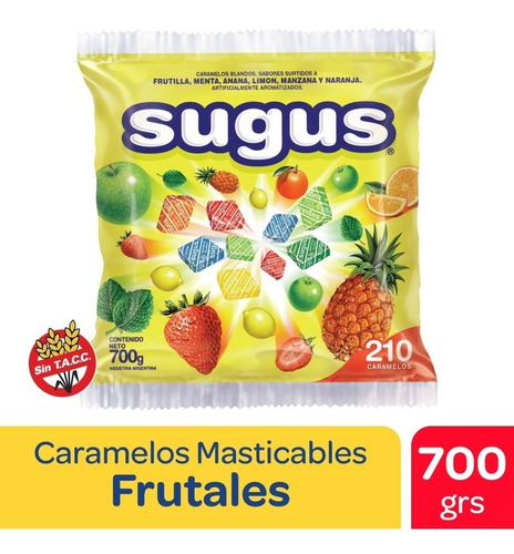 Caramelos Sugus Masticables Blandos Surtidos Grande