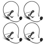 4 Piezas De Micrófono Para Auriculares, Brazo Flexible...