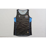 Musculosa Zebre Macron Rugby Italia Talle M