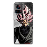 Funda Dragon Ball Goku Black 4 Para Motorola Todos 