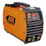 Soldadora Inverter Lusqtoff Tig 200a Dual Hf Rampa Completa Color Naranja Frecuencia 50 60