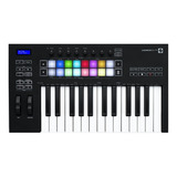 Controlador Midi 25 Teclas Grandes Novation Launchkey 25 Mk3