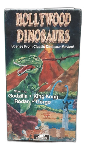 Dinosaurios En Hollywood Godzilla King Kong Historia 6  Vhs 