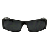 Shadyveu Slim Flat Top Rectangular Retro Gafas De Sol 80s Ha