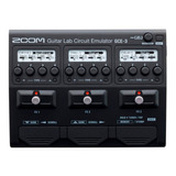 Interfaz De Audio Del Emulador De Circuitos Zoom Gce-3 Guitar Lab