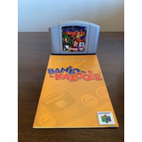 Cartucho Nintendo 64 - Banjo Kazooie Original Manual