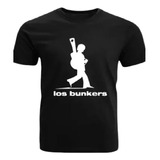 Polera  Los Bunker / Rock Musica Chilena / Banda 