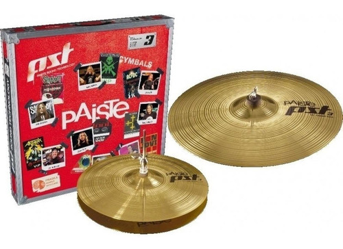 Paiste 063es14 Pst3 Set Platillos Hi Hat 14 Crash 18